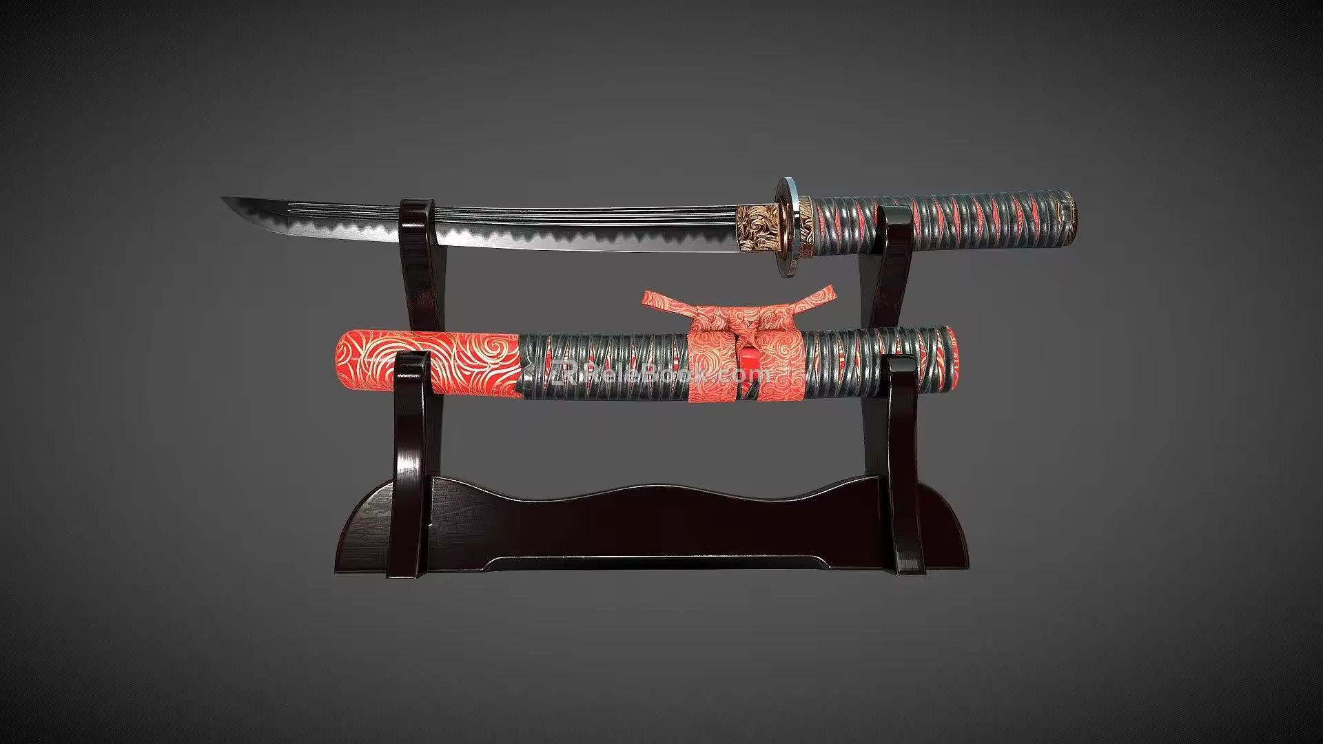 Tang Dao and Samurai Swords 3d model