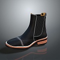 Men's Boots Old Boots Old Leather Boots Old Rain Boots Men's Leather Boots Men's Leather Shoes Pointed Leather Boots Fashion Leather Boots 3d model