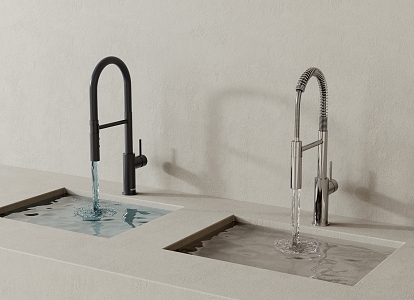 Modern faucet 3d model