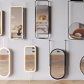 Modern Mirror Designs In Various Shapes For Home Wall Decoration Ideas