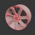 Silver Audi Car Wheel Rim With Alloy Spoke Design And Shiny Reflective Finish