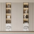 Bookcase Bookshelf Display Cabinet Book Ornaments Multifunctional Decorative Cabinet Combination Bookcase Open Bookcase 3d model