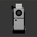 Silver Black Projection Monitoring Device With Lens And Stable Base For Security Surveillance