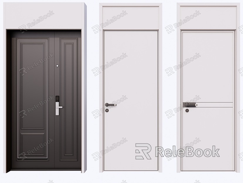 Modern single door model