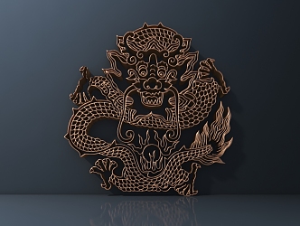 Chinese Carved Hardware All Kinds of Carved All Kinds of Carved 3d model