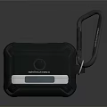 Black Portable Satellite Messenger 2 Device With Handle And Circular Button 3d model