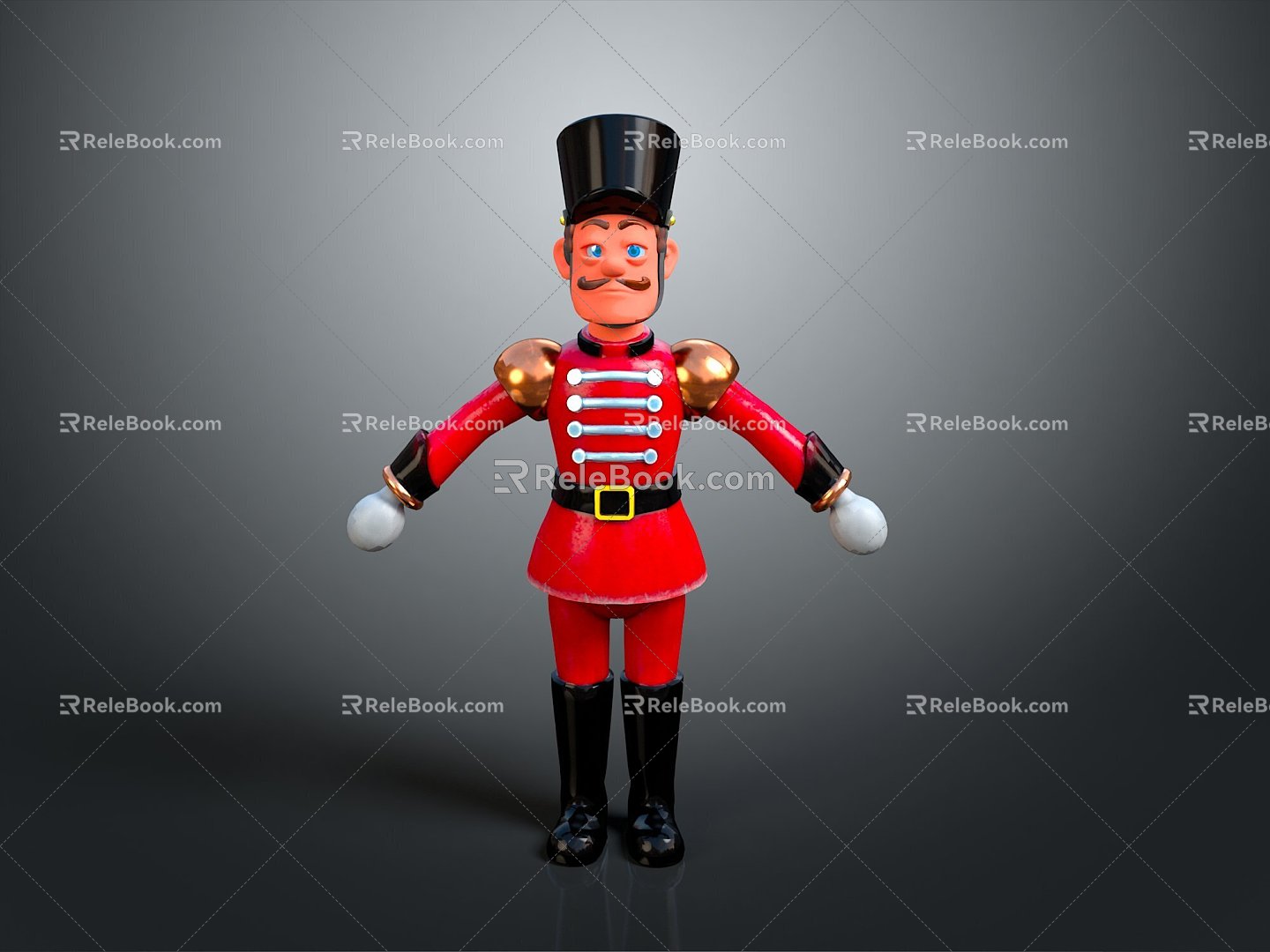 Officer General General General General General General General Military Soldier Warrior Figure Game Figure 3d model