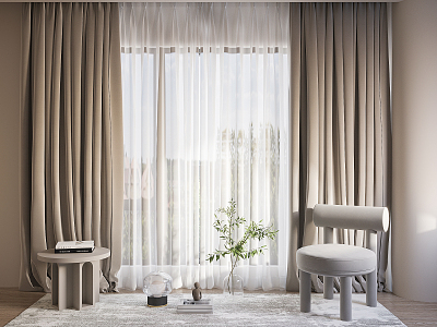 Modern Curtains model