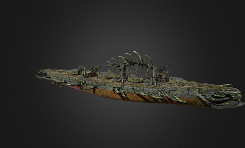 modern warship destroyer weapon ship cruiser ship 3d model