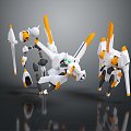 Modern Transformers Gauda Warrior Gauda Mecha Warrior 3d model