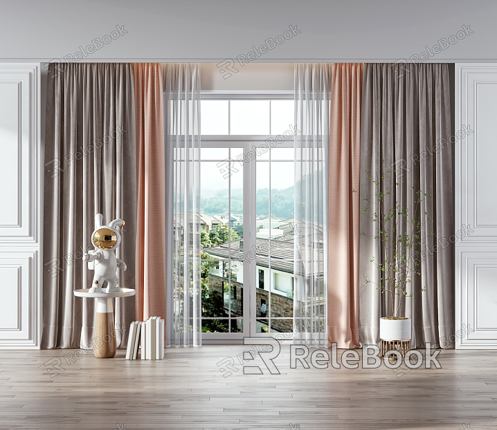 Modern Curtains model