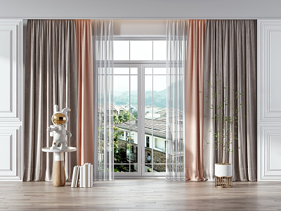 Modern Curtains model