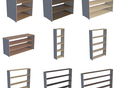 Furniture Storage Cabinet Shelf Cabinet Shelf 3d model