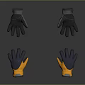 Gloves Handguard Realistic Model Cartoon Model PBR Model Game Model Game Items 3d model
