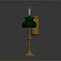Table Lamp Industrial Table Lamp Homemade Table Lamp Industrial Wind Folding Table Lamp Lighting Lamps Lighting Fixtures 3d model