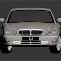 Beige Sedan Car With Modern Design And Reflective Surface Details