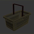 Plastic Basket Plastic Vegetable Basket Plastic Box Basket Bamboo Basket Vegetable Basket Egg Basket Storage Basket Bamboo Basket 3d model