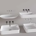 Wash basin wash basin counter basin 3d model