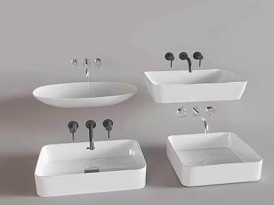 Wash basin wash basin counter basin 3d model