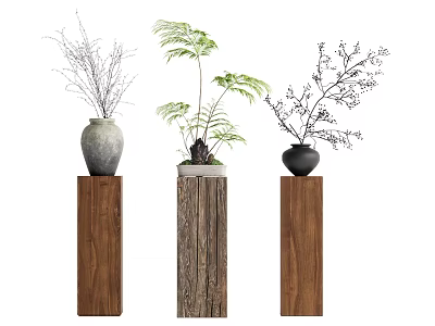 Ji Feng Mudun Bonsai 3d model