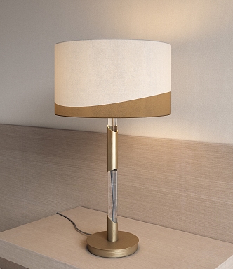 Light Luxury Table Lamp Bedside Lamp 3d model