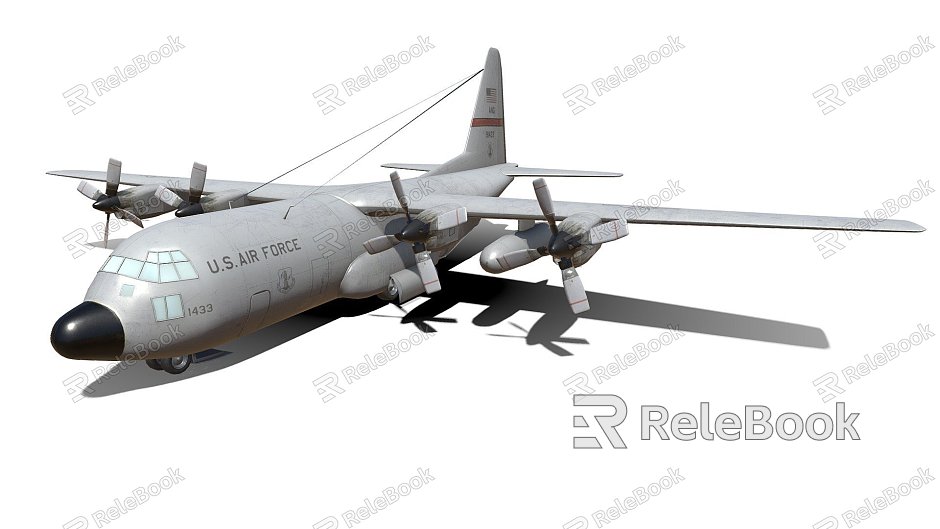 Hercules transport aircraft model