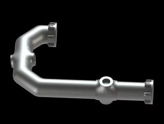 Modern Piping 3d model