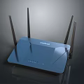 Sleek SHIELDMAX Wireless Router With Multiple Antennas And Modern Design For Home Networks