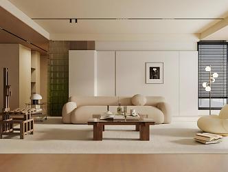 Living room 3d model