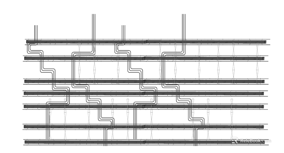 Industrial Pipes Layout System With Structured Design And Engineering Details 3d model 