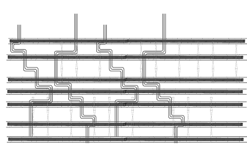 Industrial LOFT pipe ceiling 3d model