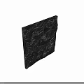 Black Marble Component With Natural Texture For Architectural Decorative Design