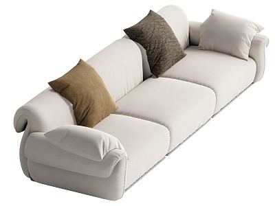 Modern Multiplayer Sofa 3d model