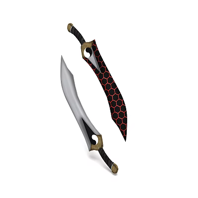 Modern Dagger 3d model Modern Dagger 3d model