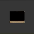 Wooden Storage Box With Open Lid Black Interior Simple Design Functional Home Organizer
