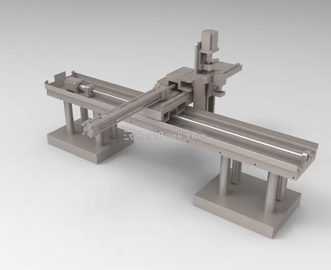 Industrial Equipment Multi-axis Grasping Module Automation Module Manipulator Sliding Table Assembly 1484 3d model