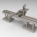 Industrial Equipment Multi-axis Grasping Module Automation Module Manipulator Sliding Table Assembly 1484 3d model