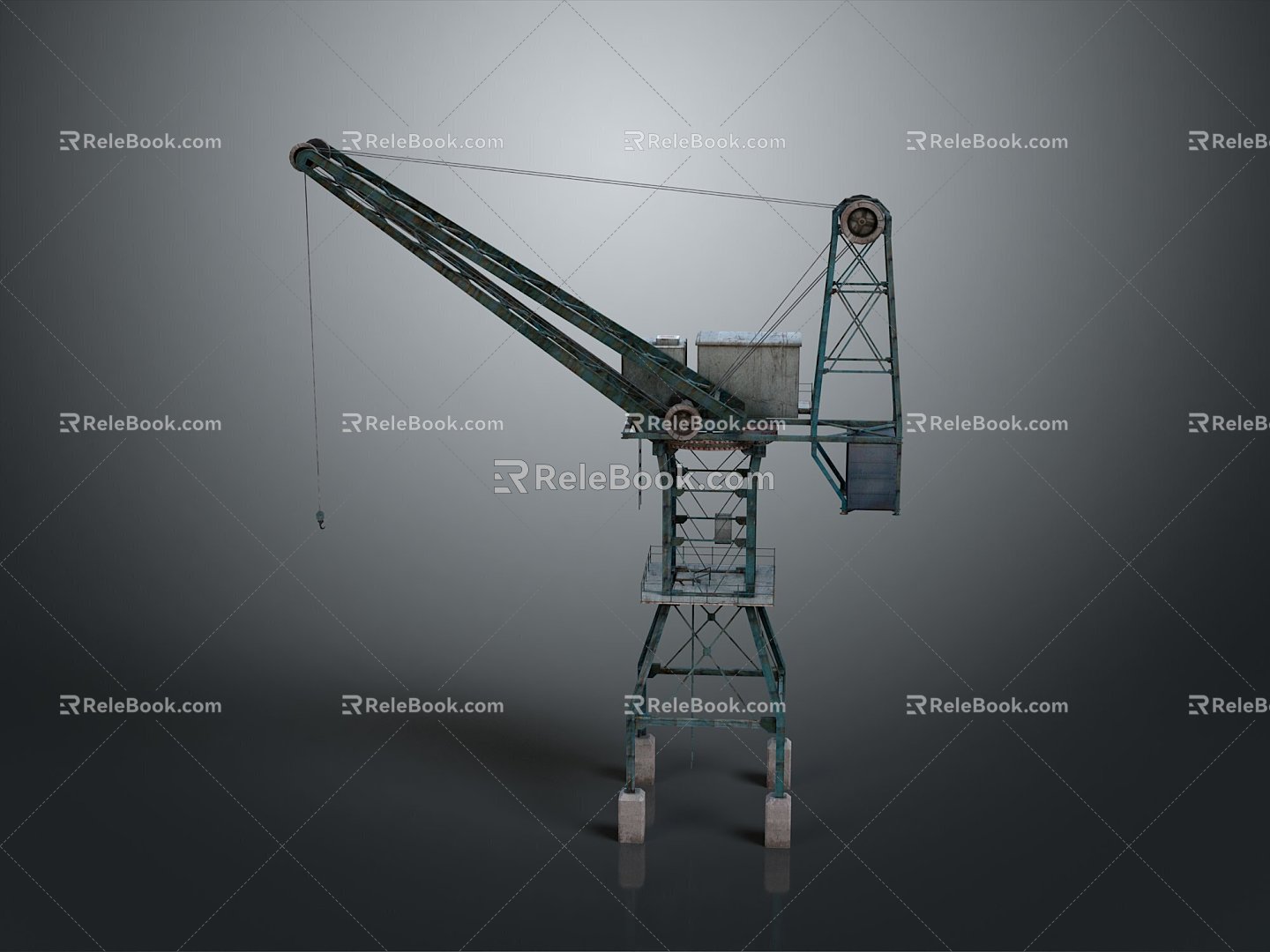 Crane Toy Crane Large Crane Tower Crane Engineering Vehicle Construction Vehicle Construction Vehicle Construction Vehicle Construction Vehicle 3d model