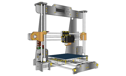 Modern Printers 3d model