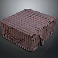 Vintage Handcrafted Wooden Storage Box With Metal Clasps And Leather Handle For Home Organization