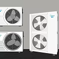 Air conditioner External unit Central air conditioner 3d model