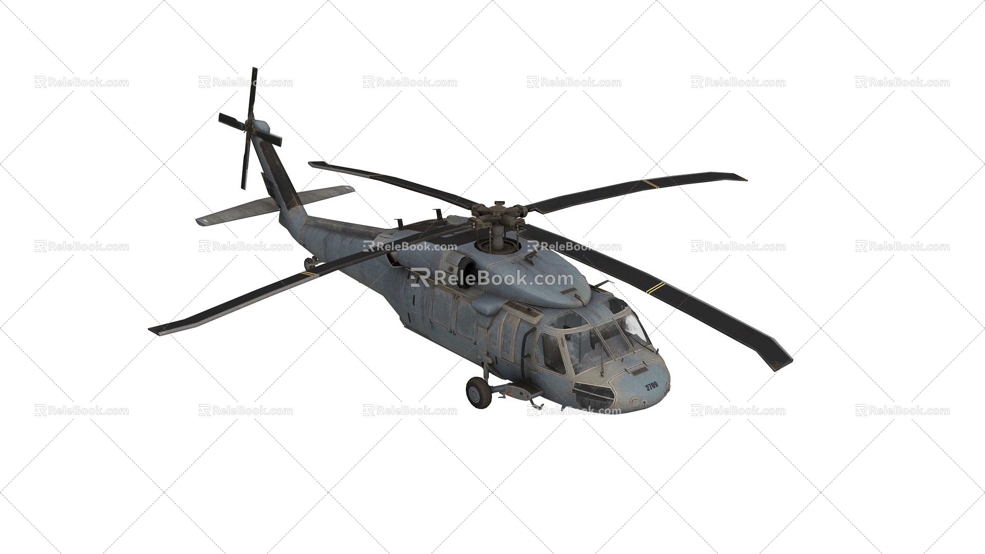 Future domestic medium-sized general-purpose helicopter straight 20 Z20 Z20 straight 20 3d model