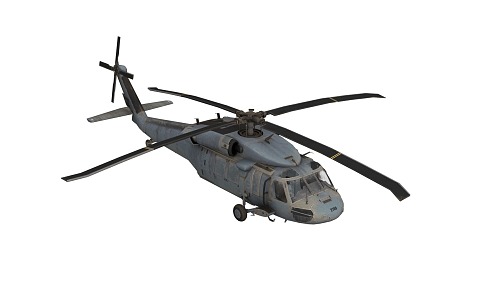 Future domestic medium-sized general-purpose helicopter straight 20 Z20 straight 20 3d model