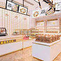Egg Specialty Store Interior With Shelves Displaying Fresh Egg Products And Decorative Plants