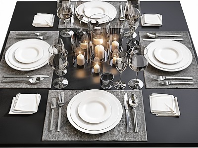 Table setting model