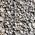 Modern Stone Stone Paving Stone Pebbles 3d model