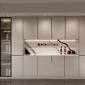 Modern Sideboard Combination 3d model