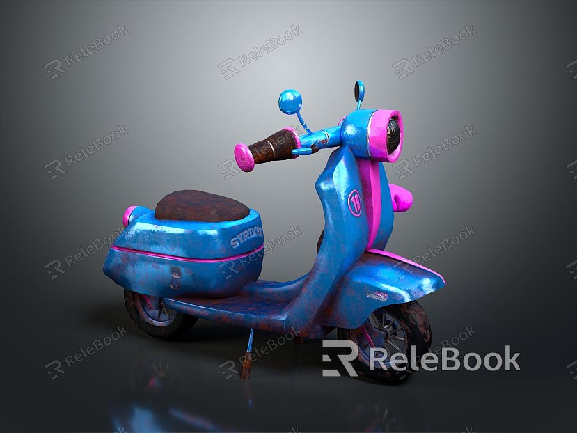 Scooter Motorcycle Two-wheeled Motocross Motorcycle Road Race Motorcycle Motor Vehicle model