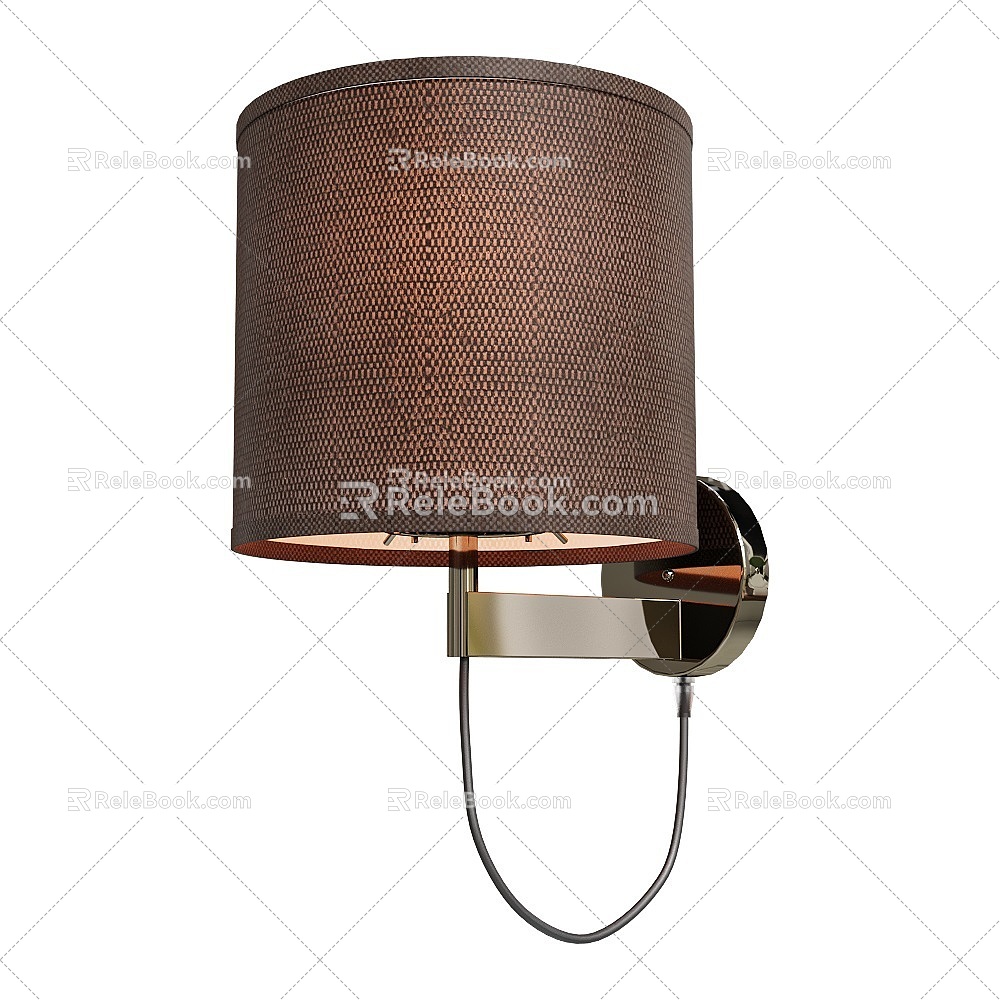 Modern wall lamp 3d model