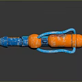 Nerf Blue And Orange Toy Water Gun With Fun Playful Design For Kids
